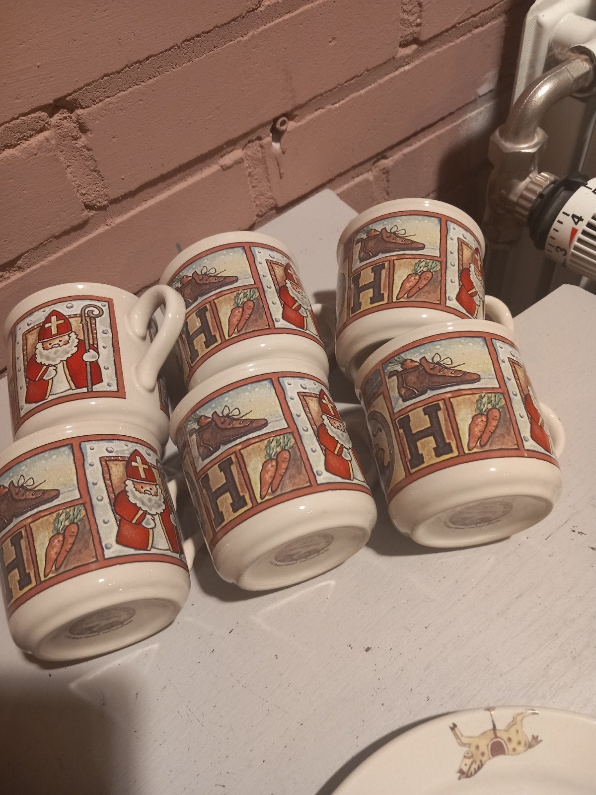 Jet servies Sinterklaas, Keramiek, Overige typen, Ophalen of Verzenden, Zo goed als nieuw