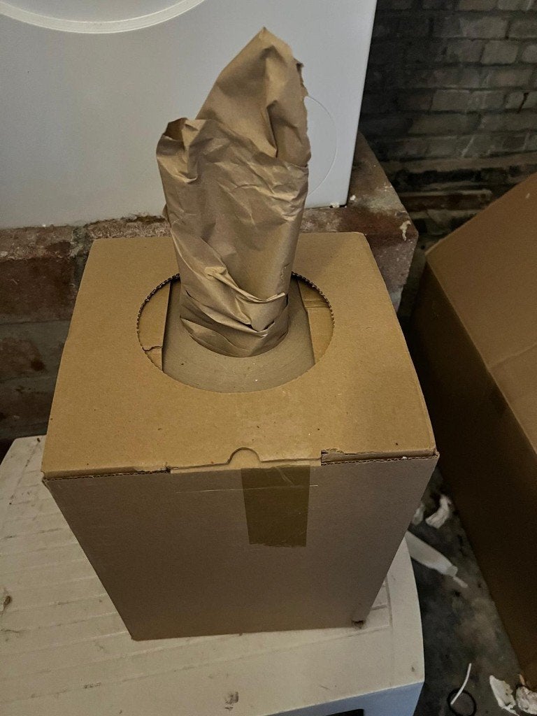 Opvulpapier 35cm x 450m voor bescherming, Ophalen, Nieuw