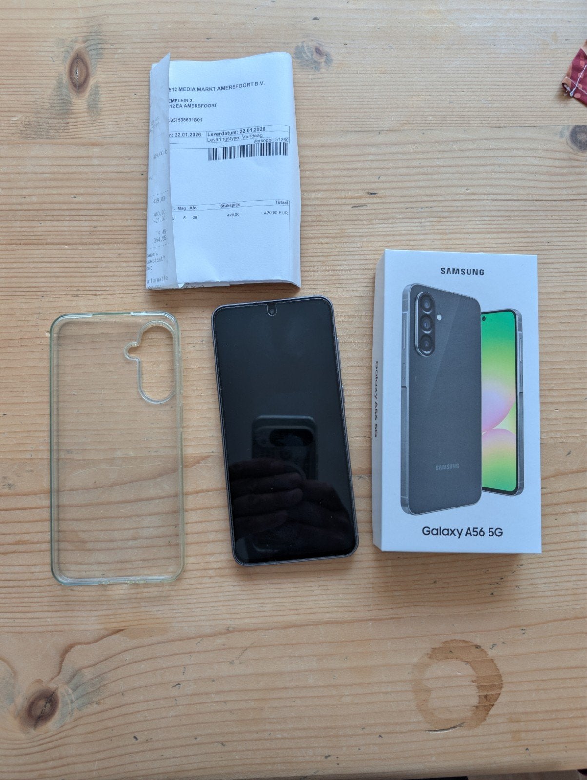 Samsung Galaxy A56 5G 256GB Awesome Graphite, Zwart, Nieuw, Ophalen of Verzenden, Zonder simlock