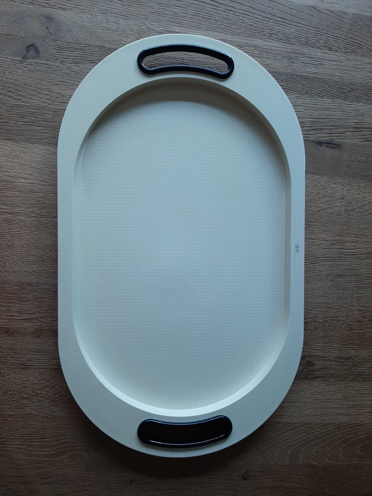 Origineel ovaal DE-dienblad, 31 cm breed en 53 cm lang, Ophalen of Verzenden