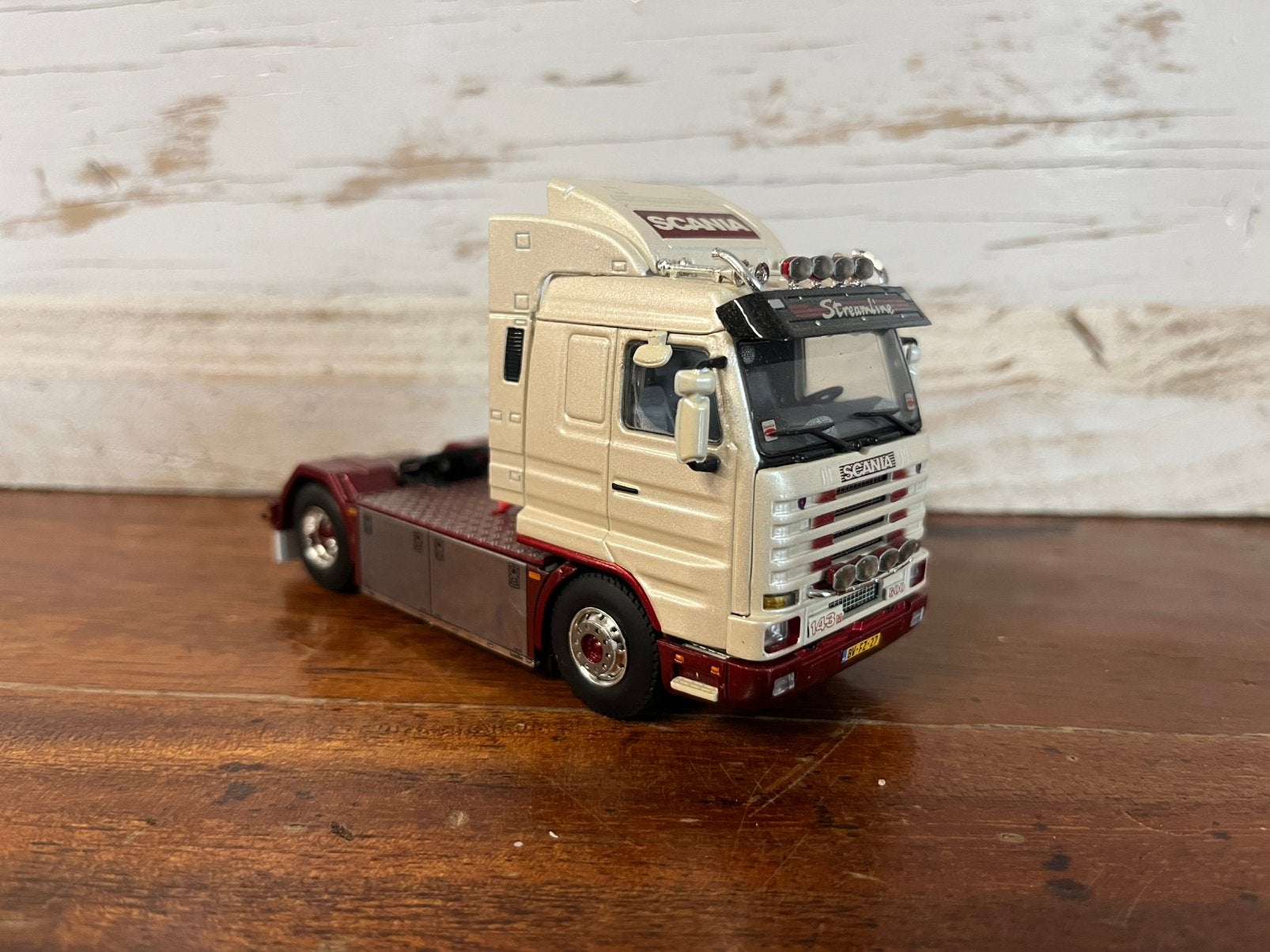 WSI schaalmodel scania 143 kastelijn, Ophalen of Verzenden, Nieuw, Bus of Vrachtwagen, Wsi