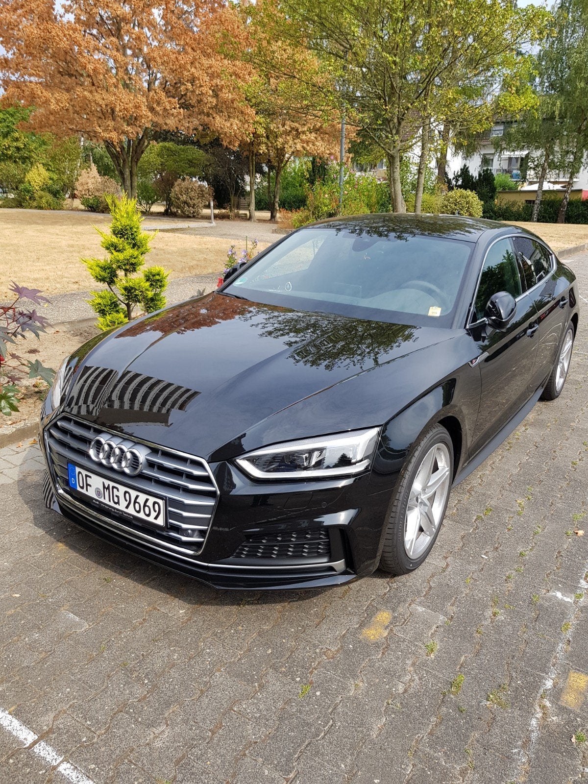 Audi A5 2.0 G-TRON Sportback S Line 2018, Auto's, 4 cilinders, 1984 cc, Overige brandstoffen, Zwart