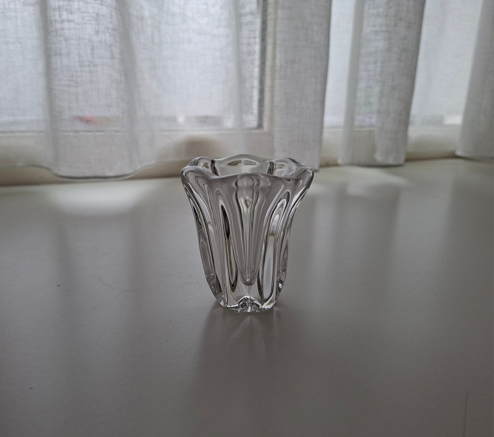 Vintage kristallen Max Verboeket soliflore, Ophalen of Verzenden
