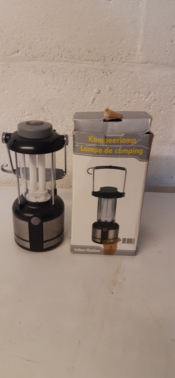 Campinglamp op batterijen, Ophalen of Verzenden, Zo goed als nieuw