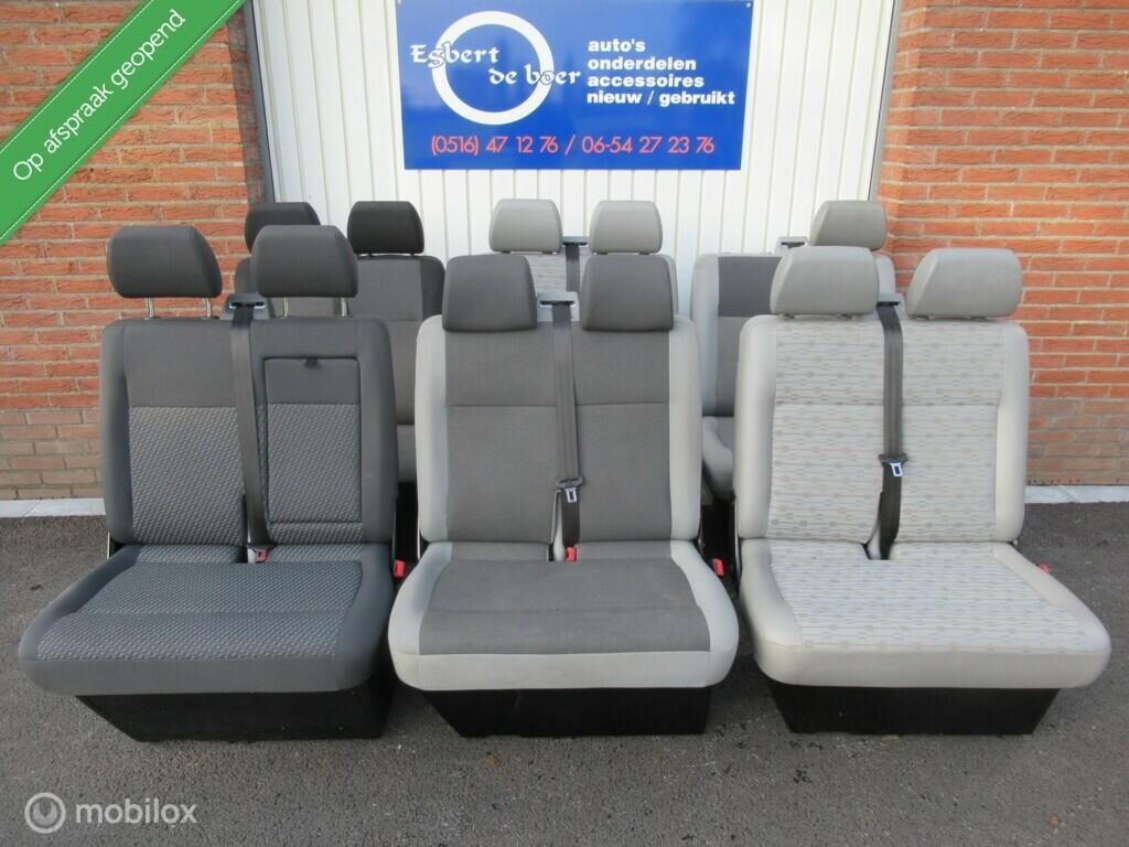 Bank bijrijdersbank bankje VW Transporter T5 T6, Gebruikt, Volkswagen, Ophalen of Verzenden, Volkswagen