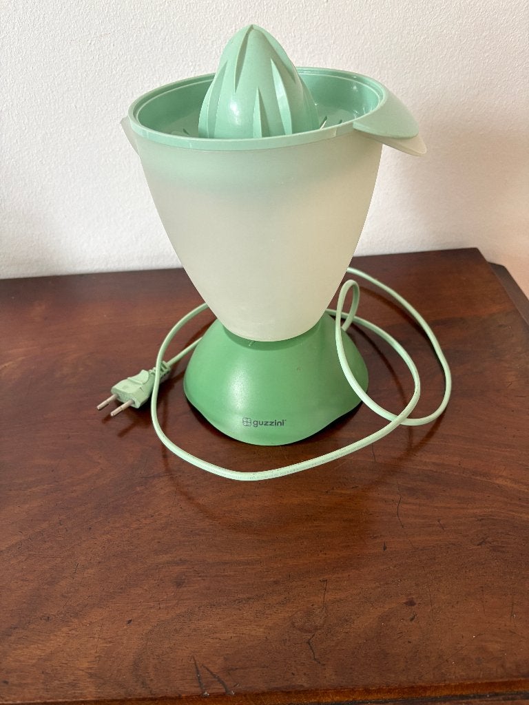 Guzzini elektrische citruspers Guzzini Kitchen Active Design, Kunststof, Ophalen of Verzenden, Overige merken, Groen