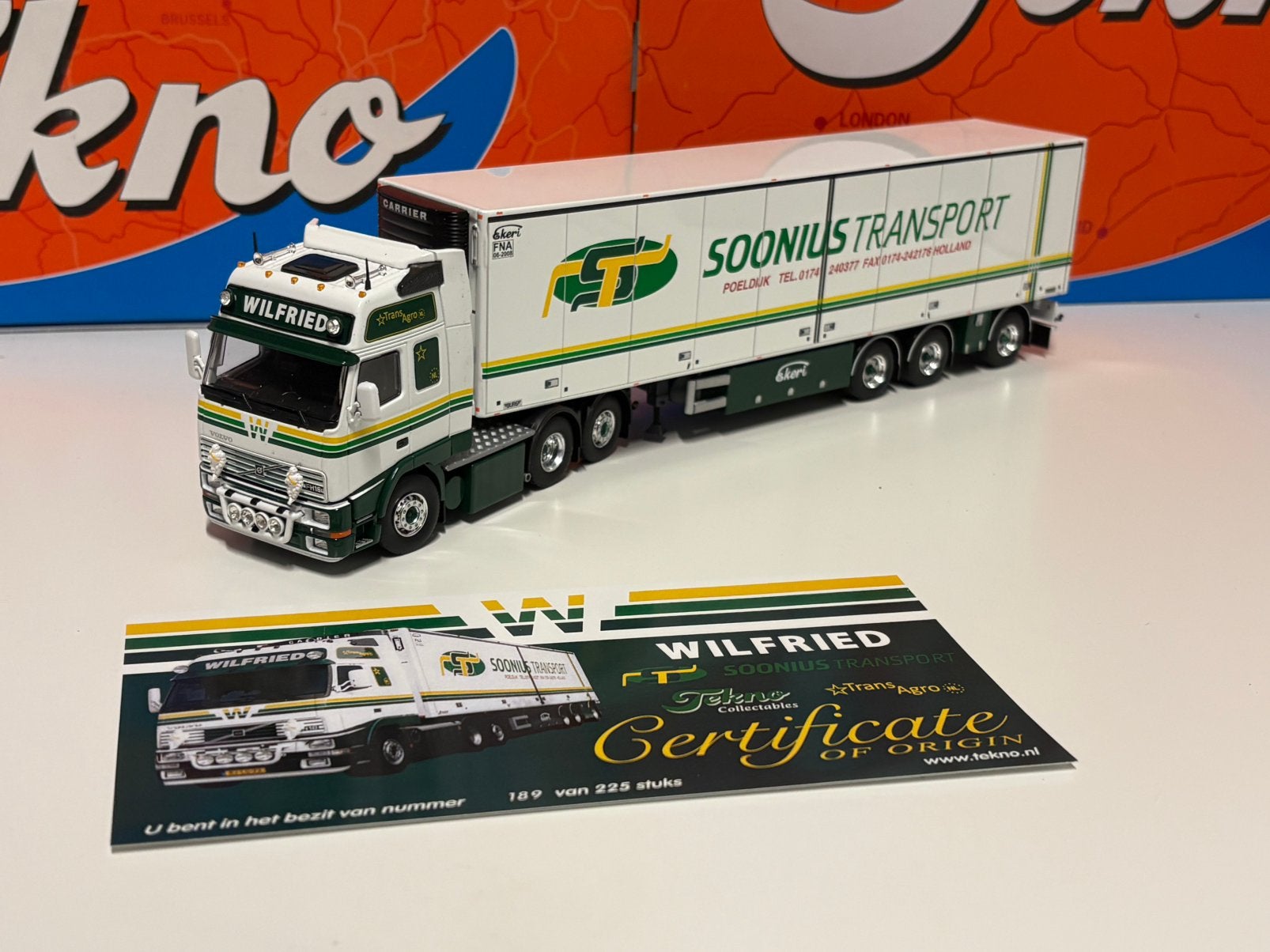Tekno Soonius, Hobby en Vrije tijd, Ophalen of Verzenden, Zo goed als nieuw, Bus of Vrachtwagen, Tekno