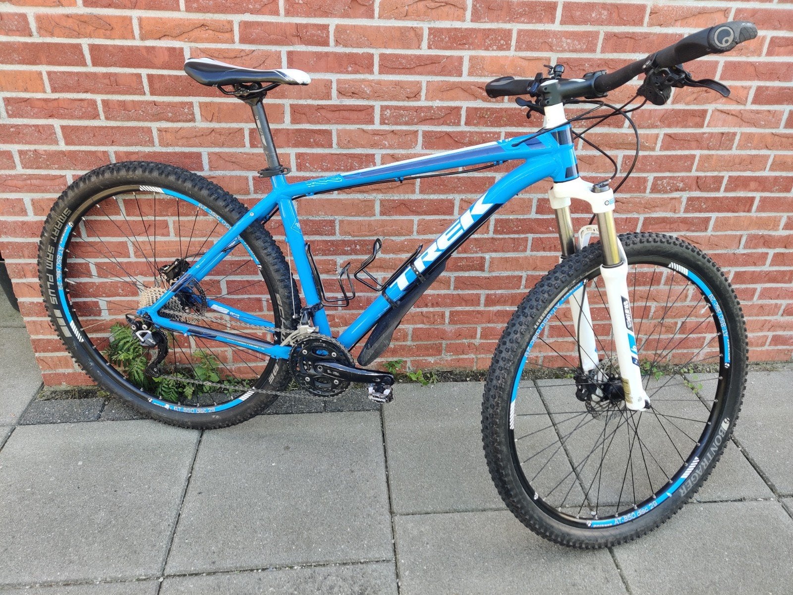 Trek XCaliber 8 Mountainbike 29er - Blauw - Goede staat!, Fietsen en Brommers, Ophalen, Hardtail, Heren, 45 tot 49 cm