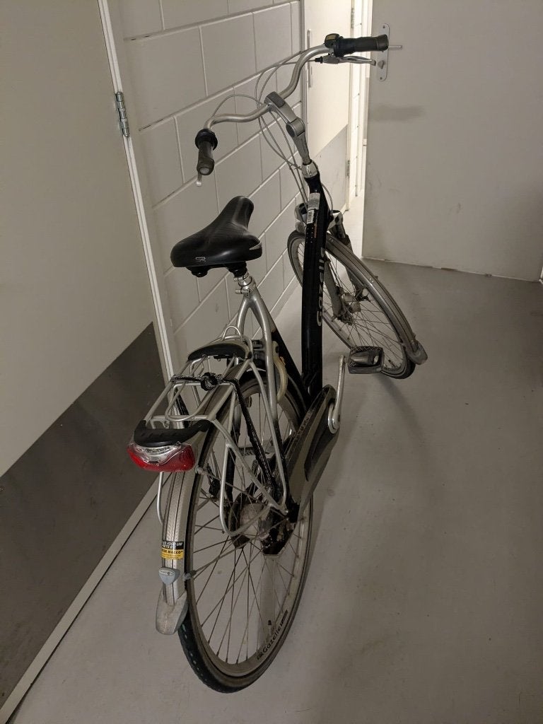 Gazelle orange 57, Fietsen en Brommers, Fietsen | Dames | Damesfietsen, Ophalen, Gebruikt, Versnellingen, 56 cm of meer