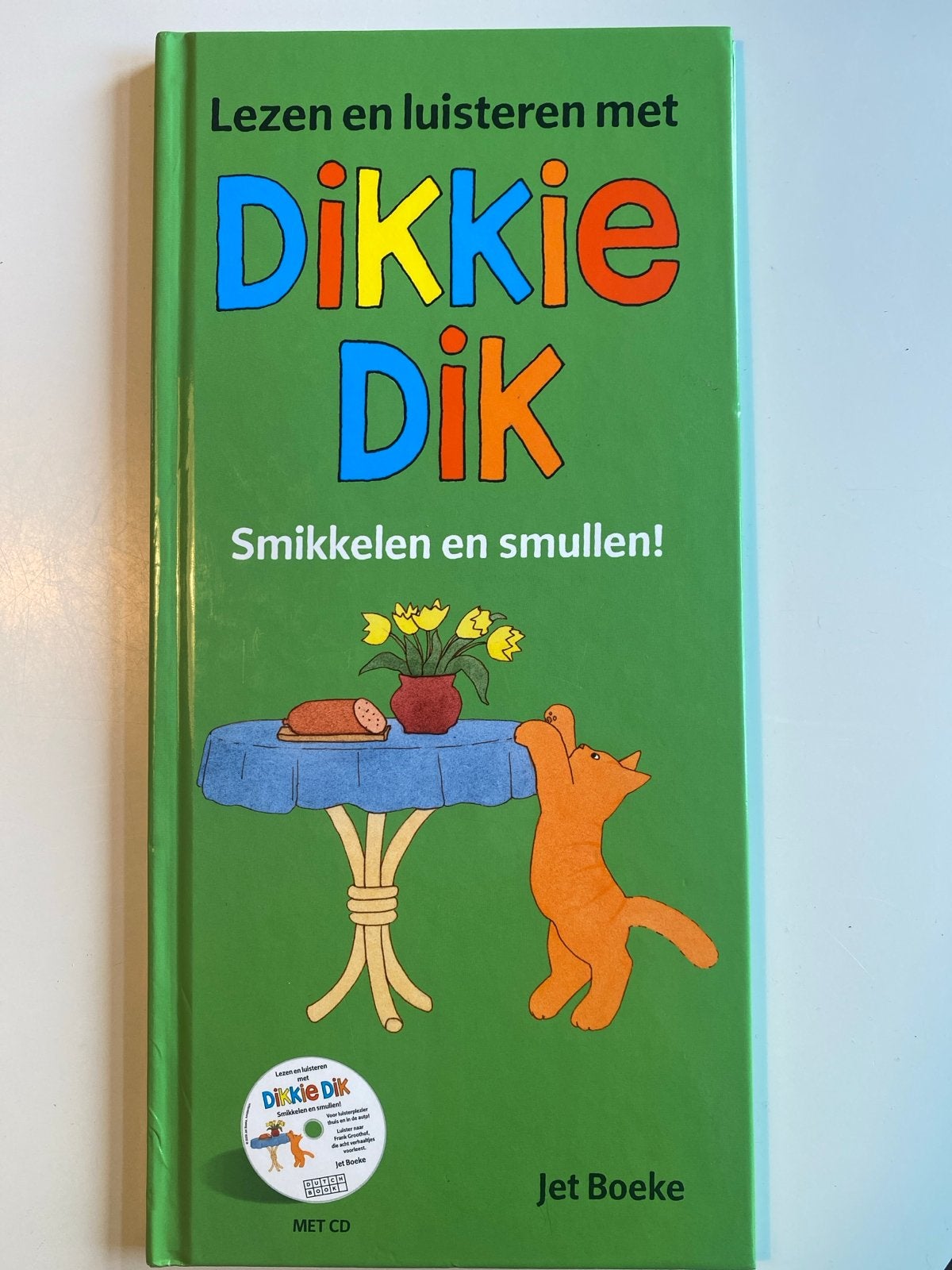 Dikkie Dik: Smikkelen en smullen! (met CD), Gelezen, Fictie algemeen, Jongen of Meisje, Ophalen of Verzenden