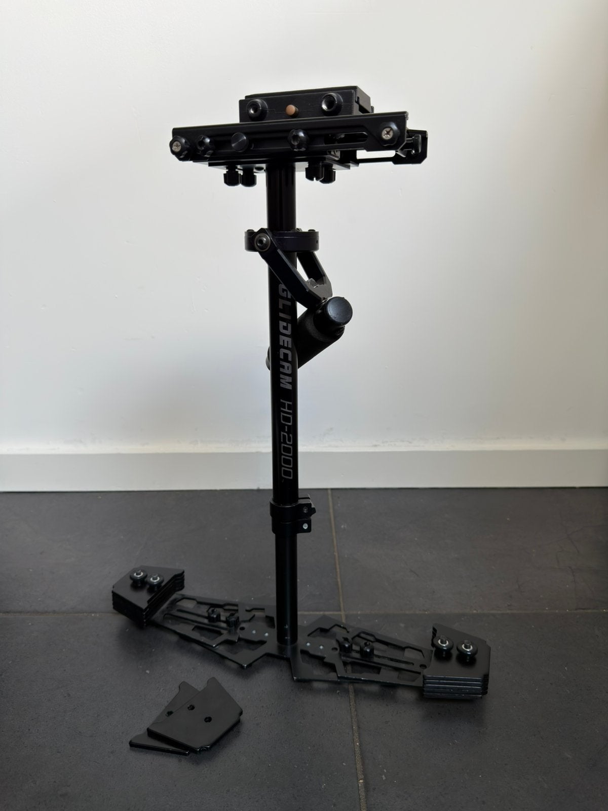 Glidecam HD2000 + Manfrotto quick release adapter, Ophalen, Gebruikt, Video