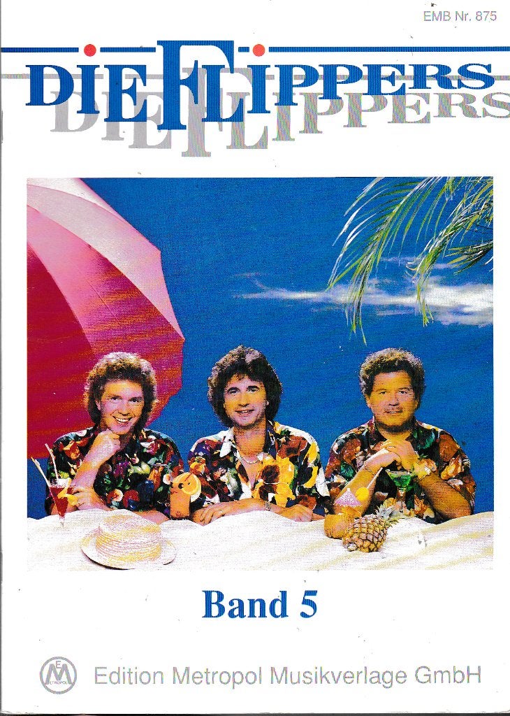 Die Flippers Songbook 1-2-3-4-5 net onbeschreven ( 9830 ), Gitaar, Ophalen of Verzenden, Zo goed als nieuw, Artiest of Componist