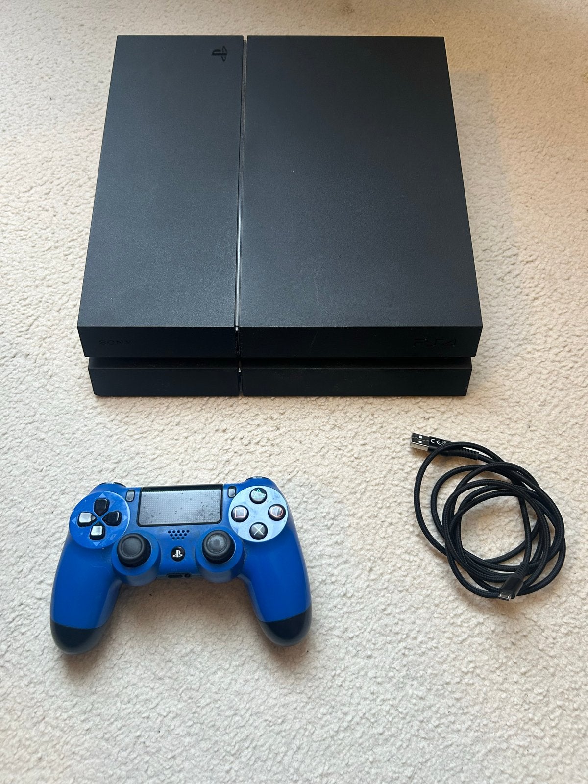 PS 4 slim met 1 controller, Ophalen, Gebruikt, Met 1 controller, Original