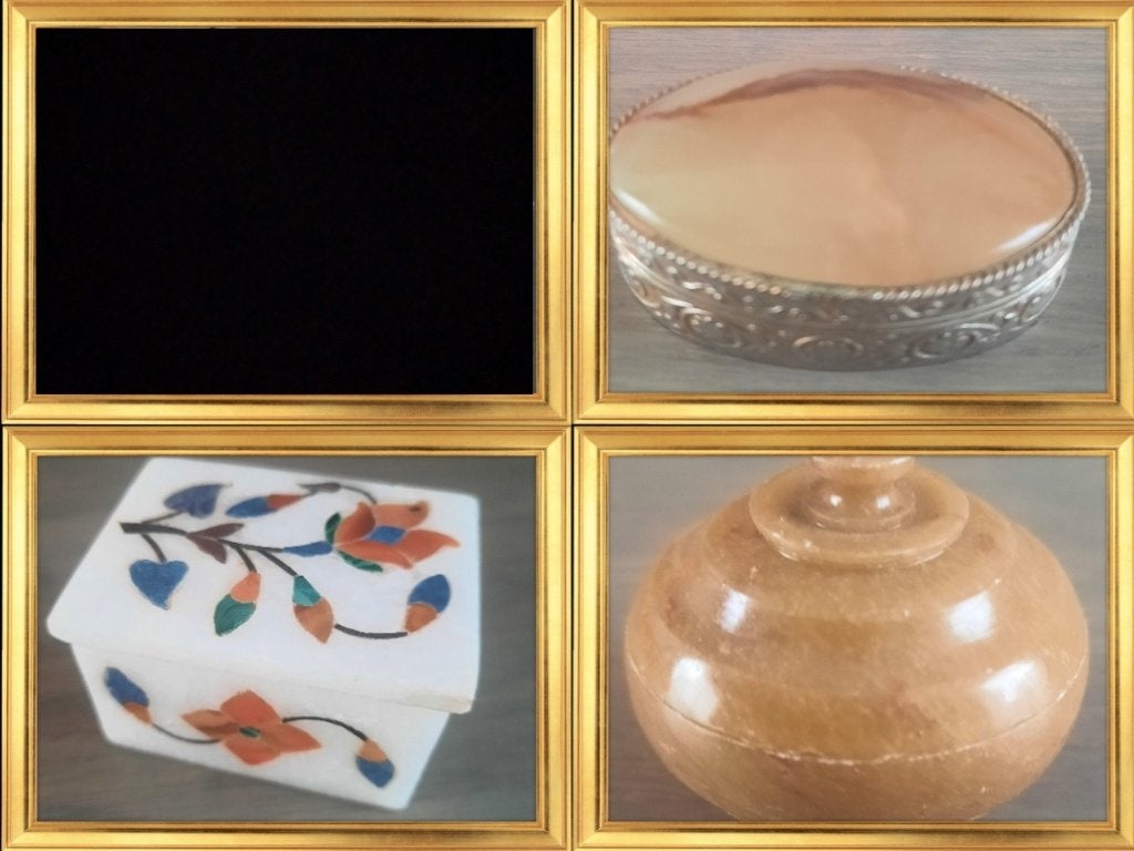 3 mooie sierpotje, Antiek en Kunst, Curiosa en Brocante, Ophalen of Verzenden