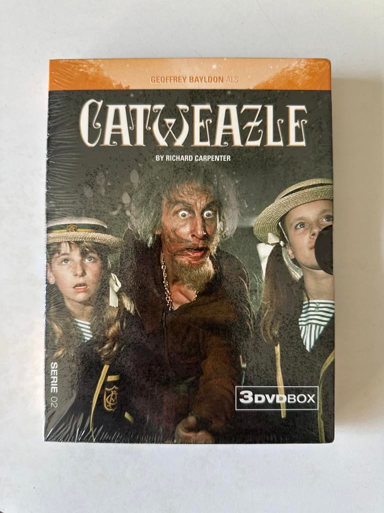 Catweazle - Serie 02 (3 DVD Boxset) - Nieuw in verpakking, Cd's en Dvd's, Dvd's | Tv en Series, Alle leeftijden, Boxset, Science Fiction en Fantasy