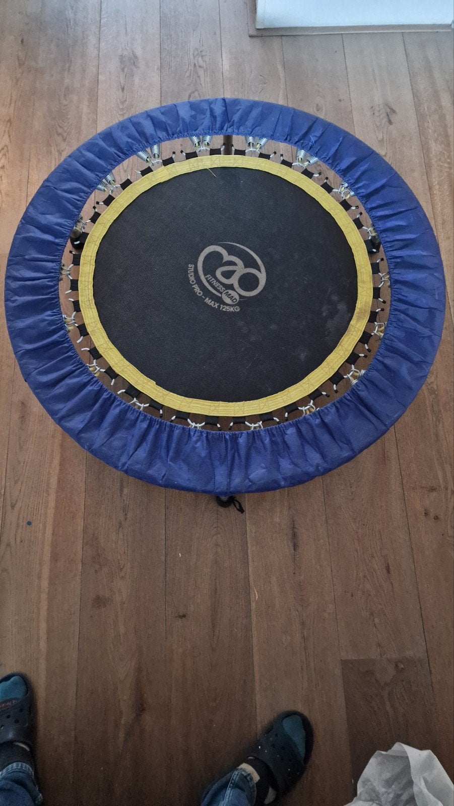 mini trampoline 1 meter, Ophalen