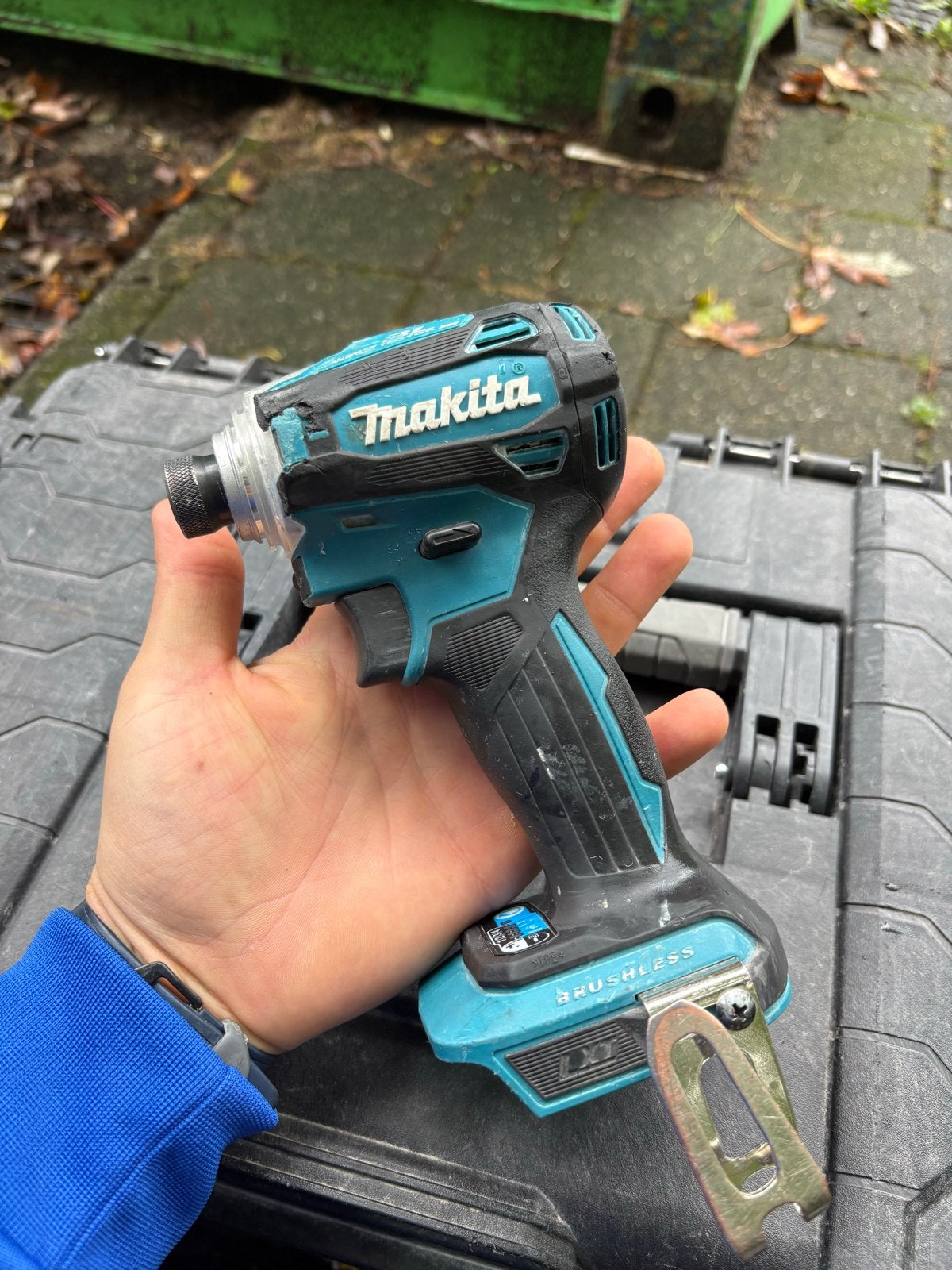 Makita DTD172 18V Accu Slagmoersleutel - Gebruikt, Doe-het-zelf en Verbouw, Ophalen of Verzenden, Gebruikt, 600 watt of meer, Overige typen