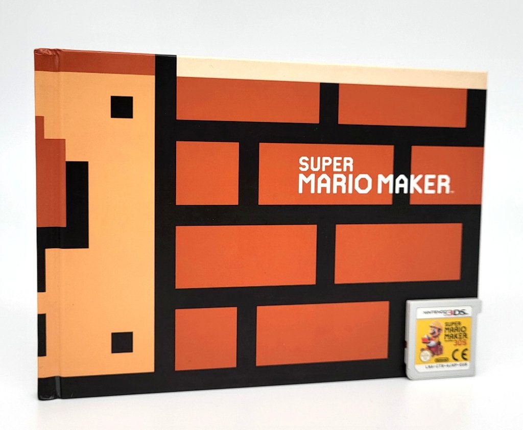 Super Mario Maker - 3DS Cartridge & Art Book, Spelcomputers en Games, Overige genres, 1 speler, Ophalen of Verzenden, Zo goed als nieuw