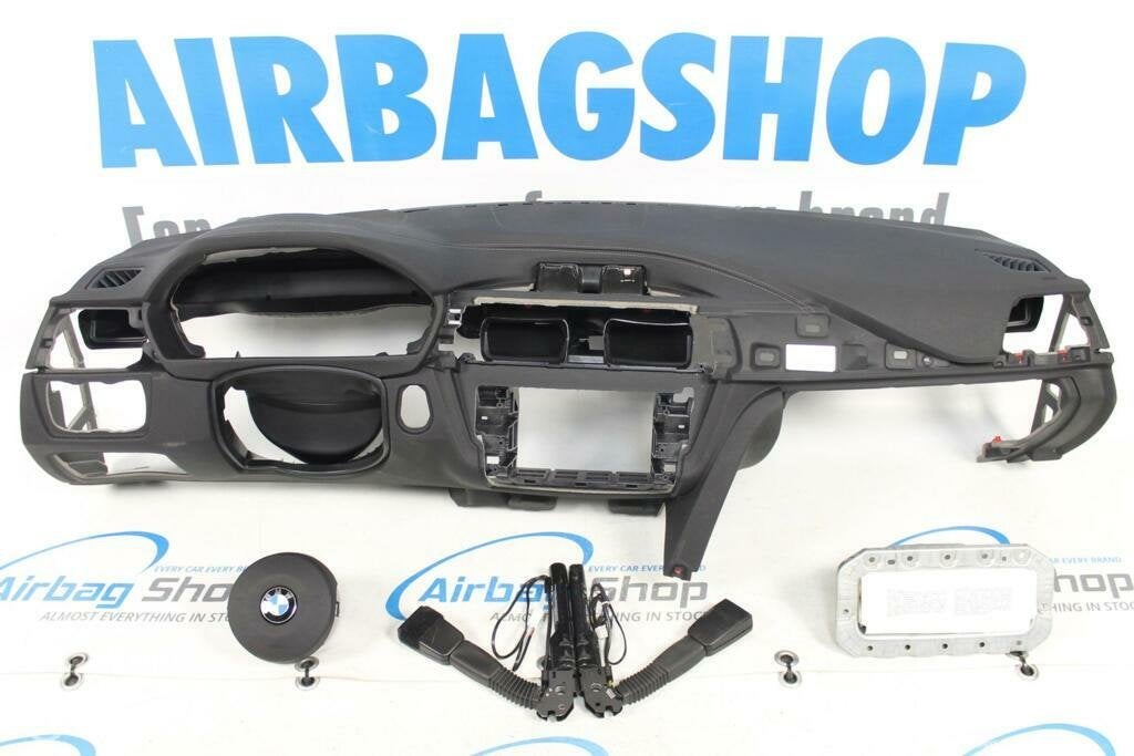 Airbag set Dashboard wit stiksels M BMW 4 serie F32 F33 F36, Gebruikt, Ophalen of Verzenden