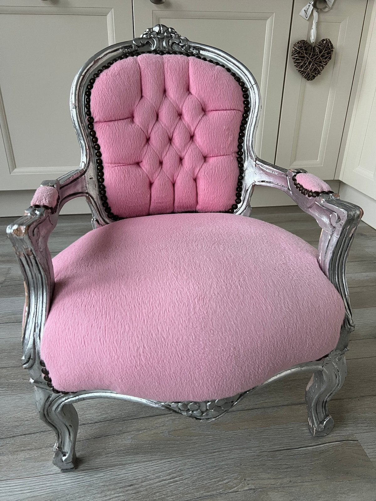 Prinsessen stoel roze, Ophalen of Verzenden, Zo goed als nieuw, Stoel(en)