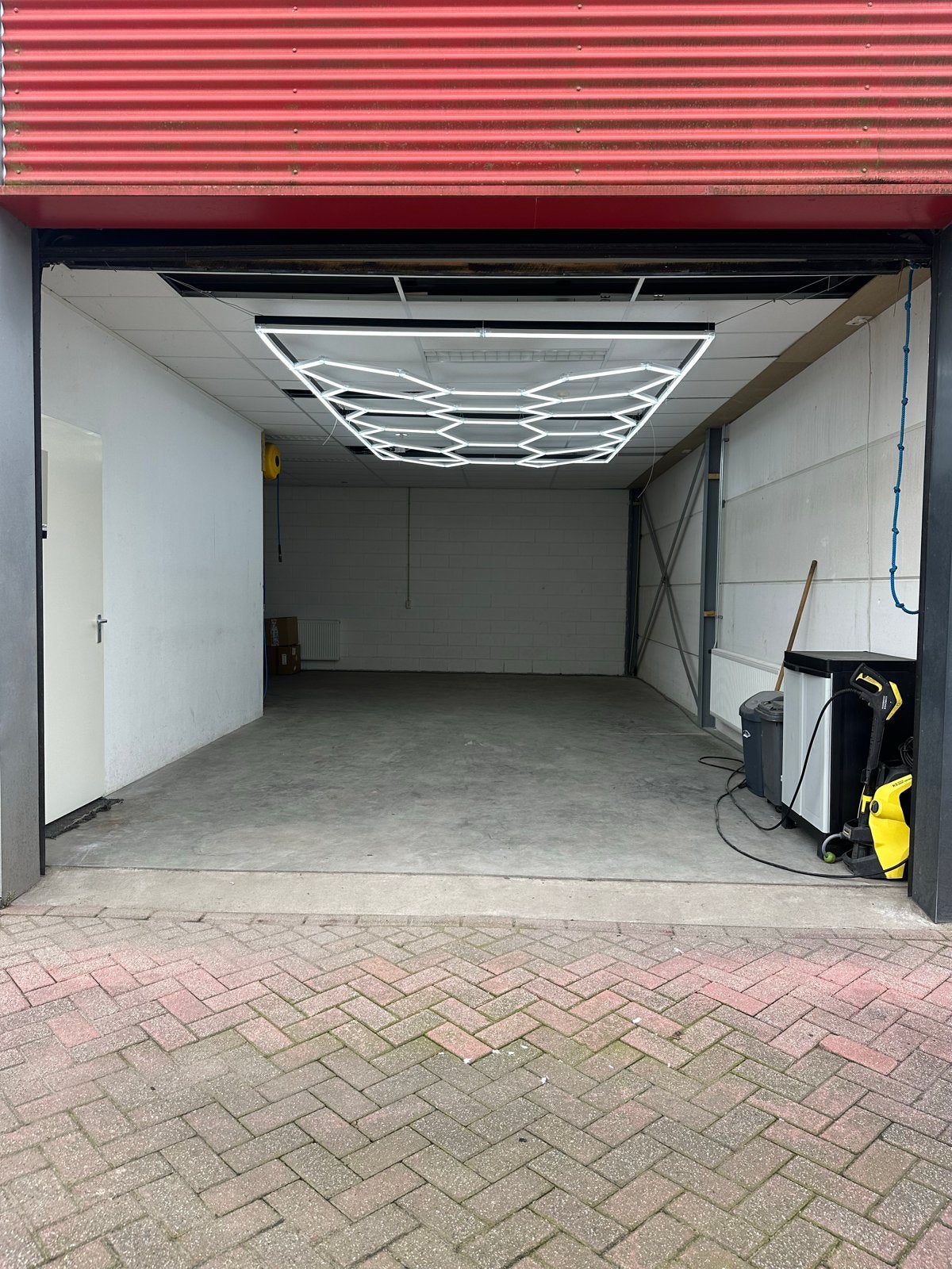 Hexagon LED verlichting D’Ambrosio, Metaal, Wit, Overige merken, Nieuw