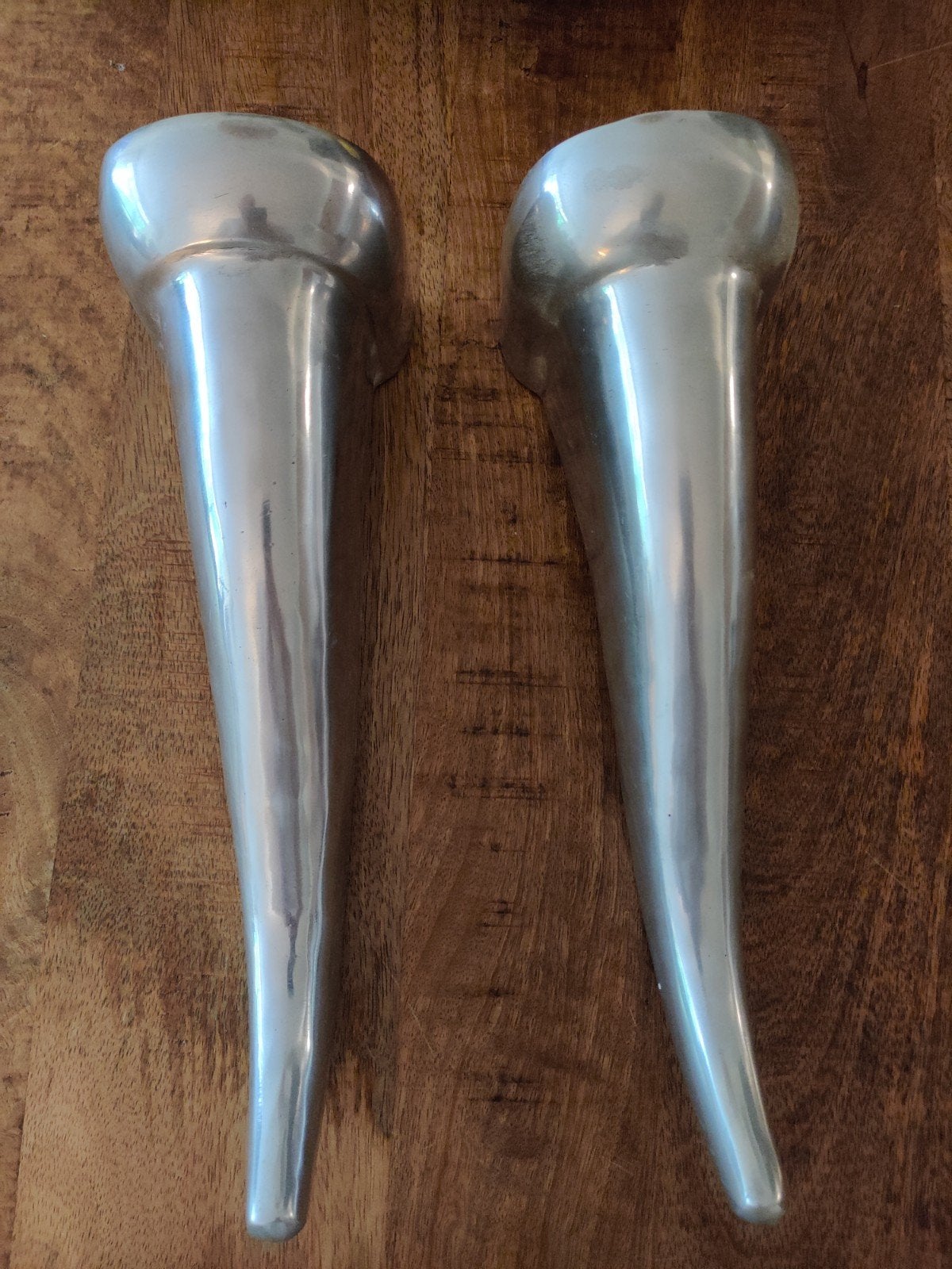 Aluminum kaars wandhouders., Ophalen