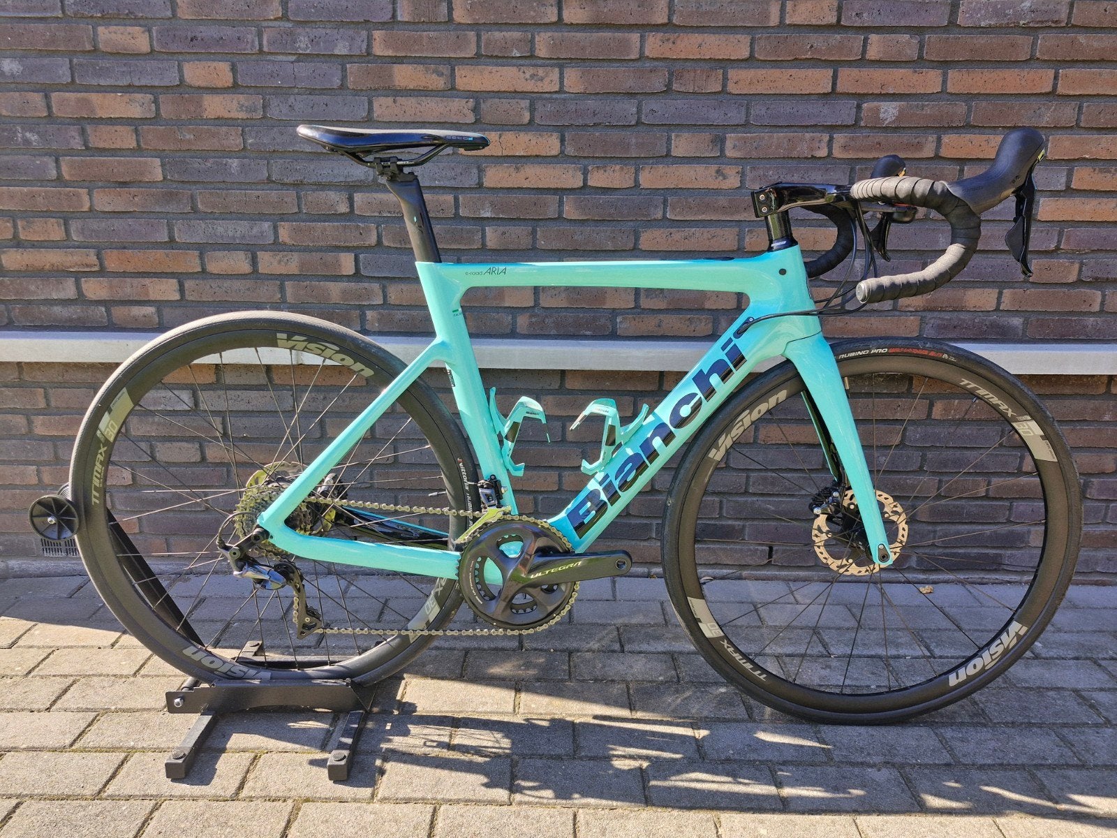 Bianchi Aria e road carbon racefiets mt 55 Ultegra zgan 2023, Fietsen en Brommers, Overige merken, Carbon, Ophalen of Verzenden