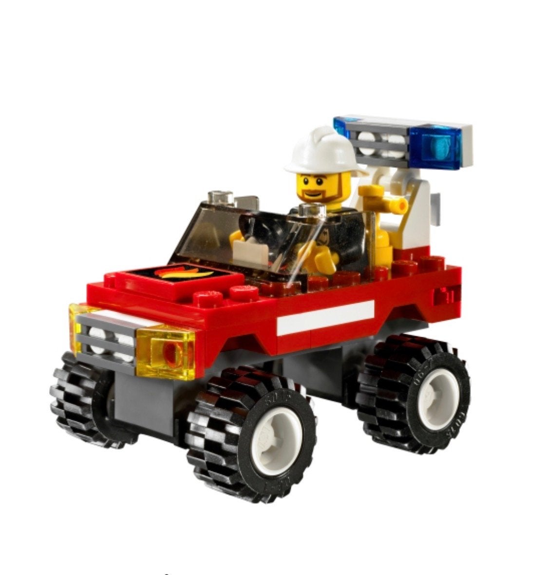 LEGO City Brandweercommandant 60001, 7241&5613, City, Lego, Ophalen of Verzenden, Zo goed als nieuw