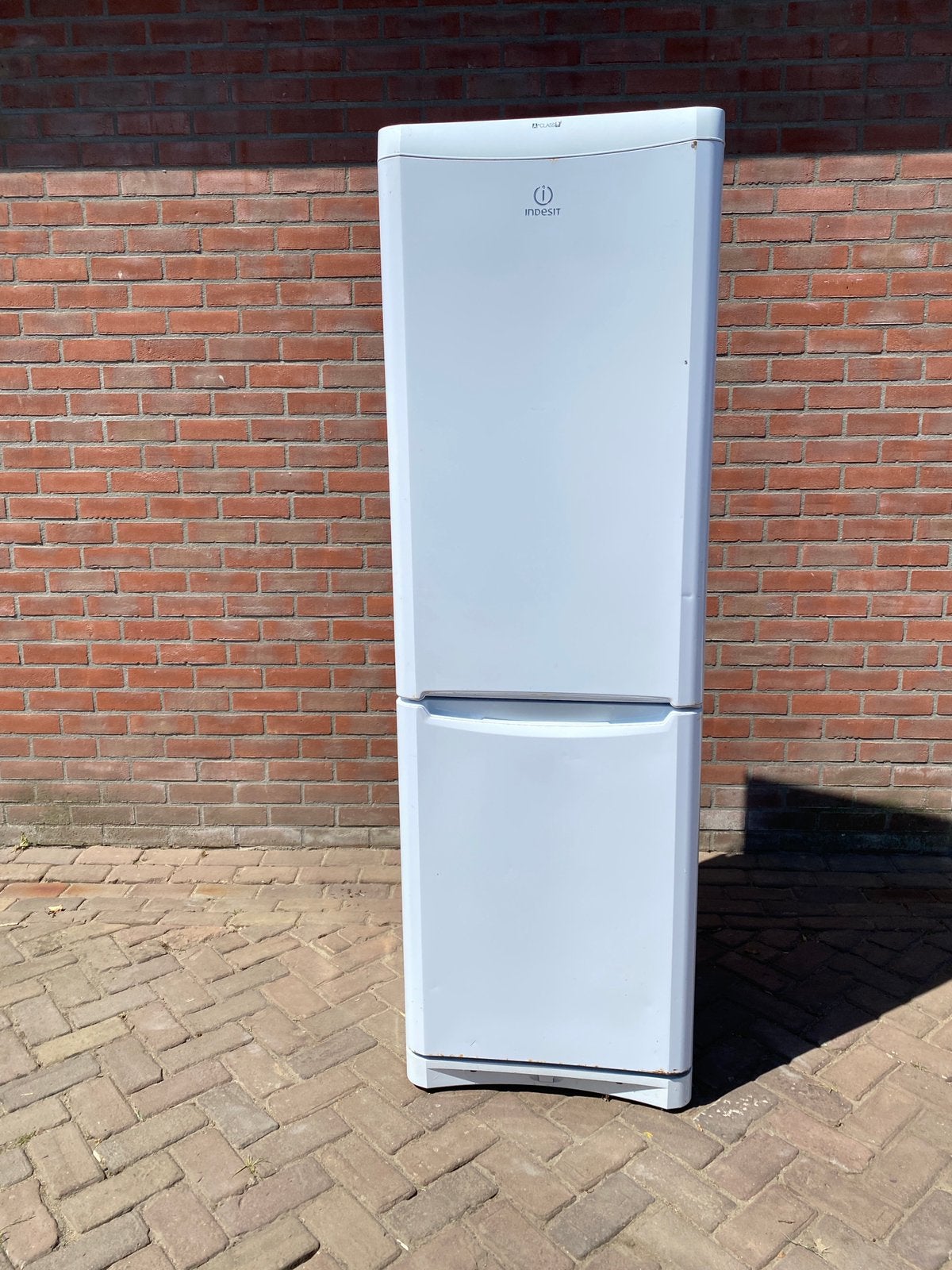 Indesit koelvriescombinatie, Ophalen, Gebruikt, 200 liter of meer, 60 cm of meer