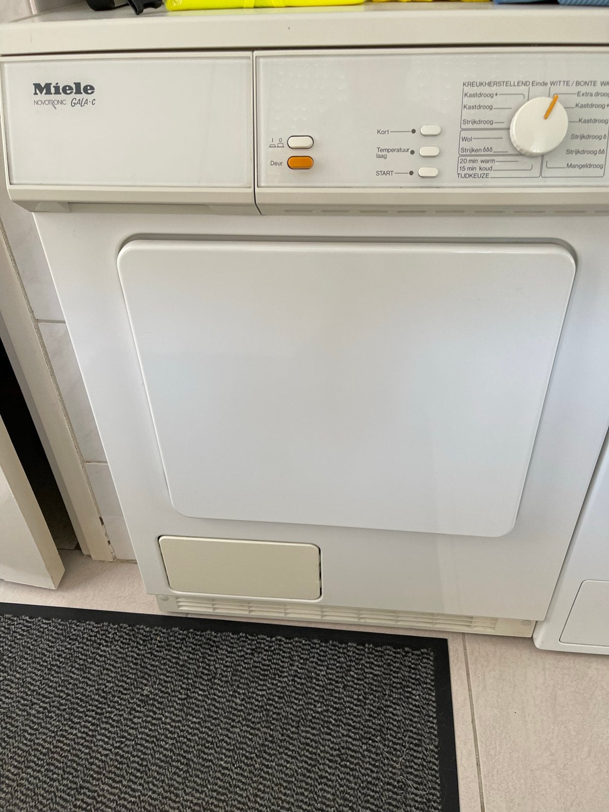Miele Novotronic Gala C wasdroger - Condens, Witgoed en Apparatuur, 6 tot 8 kg, Gebruikt, Ophalen of Verzenden, Voorlader