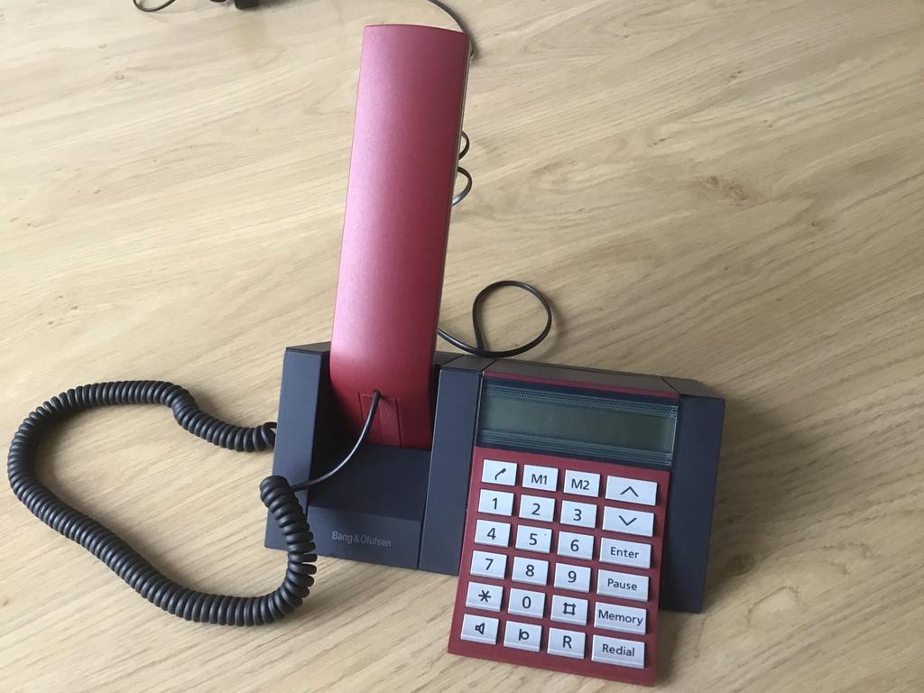 Telefoon B&O Bang & Olufsen Beocom 1600, Ophalen