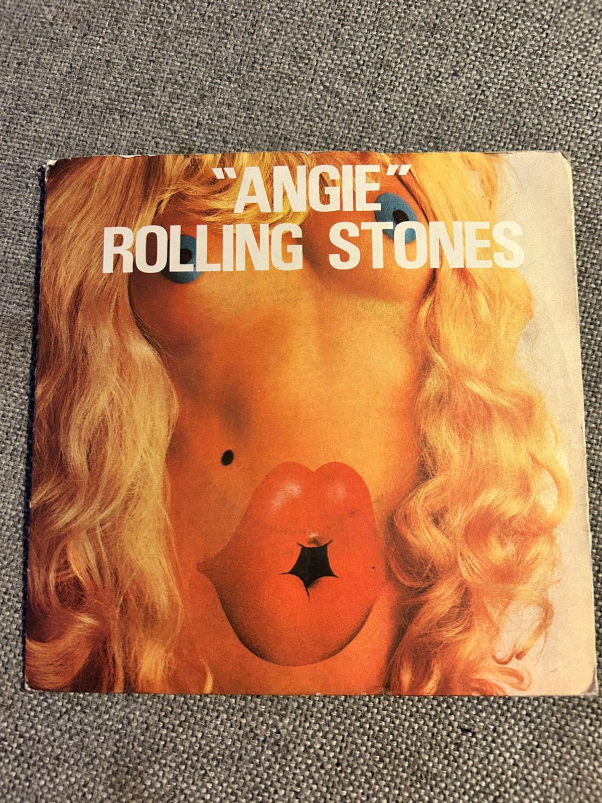 The Rolling Stones Angie, Ophalen of Verzenden, Zo goed als nieuw, 7 inch, Pop