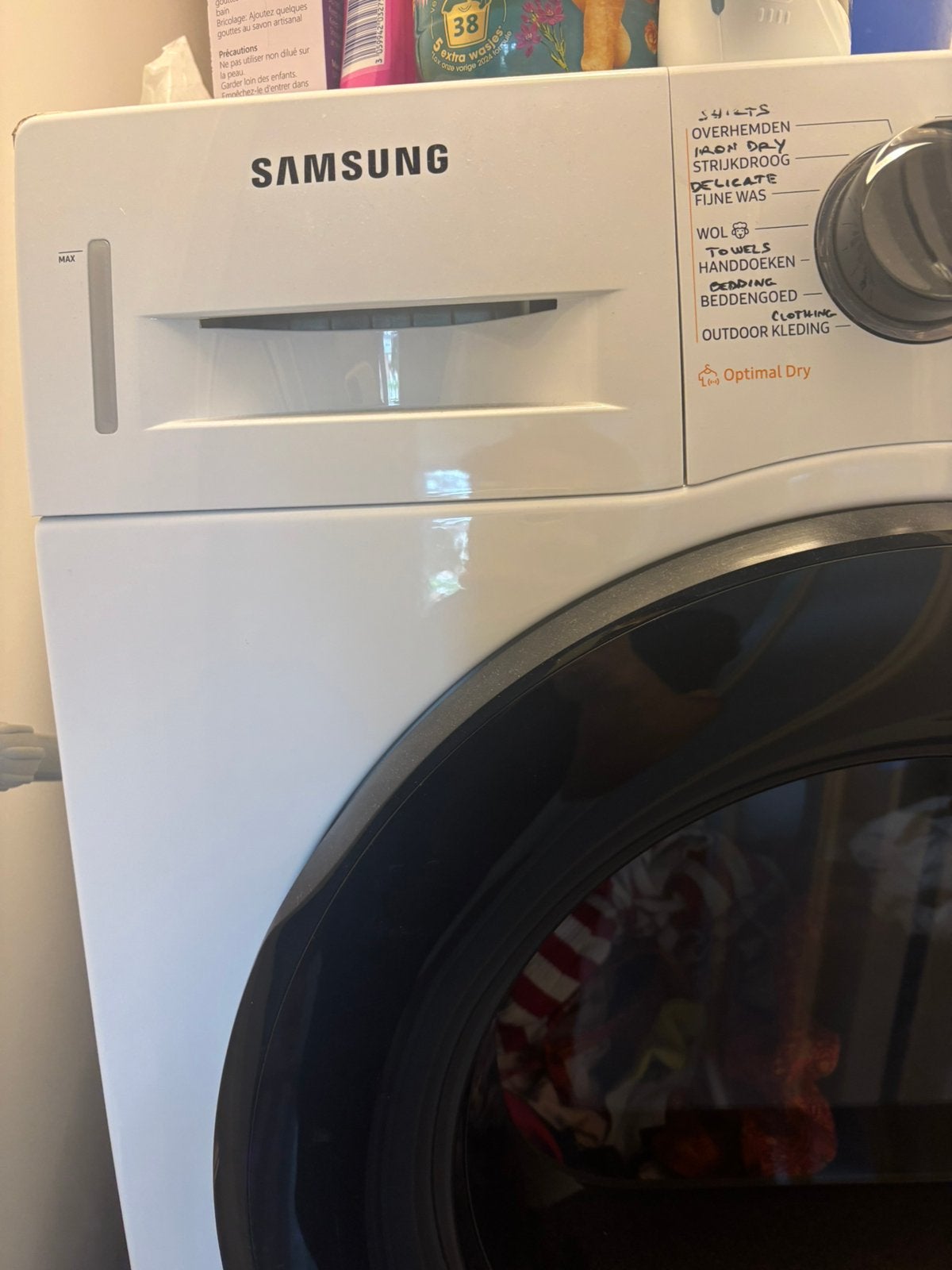Samsung Washing Machine/Dryer - Zo goed als nieuw, Witgoed en Apparatuur, Wasmachines, Ophalen, Zo goed als nieuw, 85 tot 90 cm