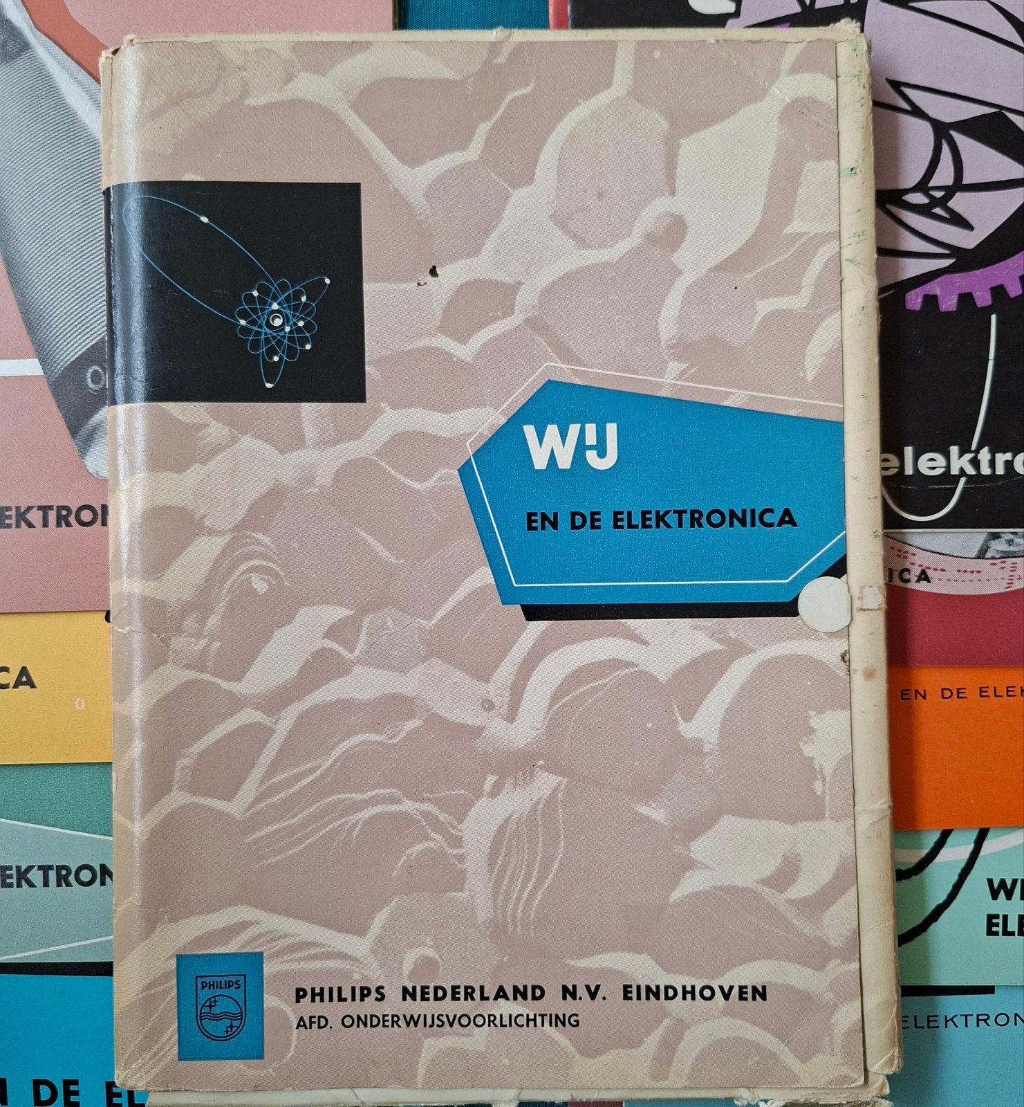 jaren 1961/1963 Philips wij en de elektronica 10 boekjes, Ophalen of Verzenden, Gebruikt, Overige typen