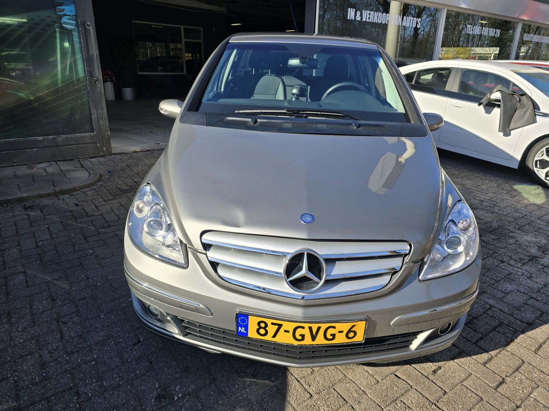 Mercedes-Benz B-klasse 200 CDI | 3E EIGENAAR | 12MND GARANTI, Voorwielaandrijving, Gebruikt, 715 kg, Leder en Stof