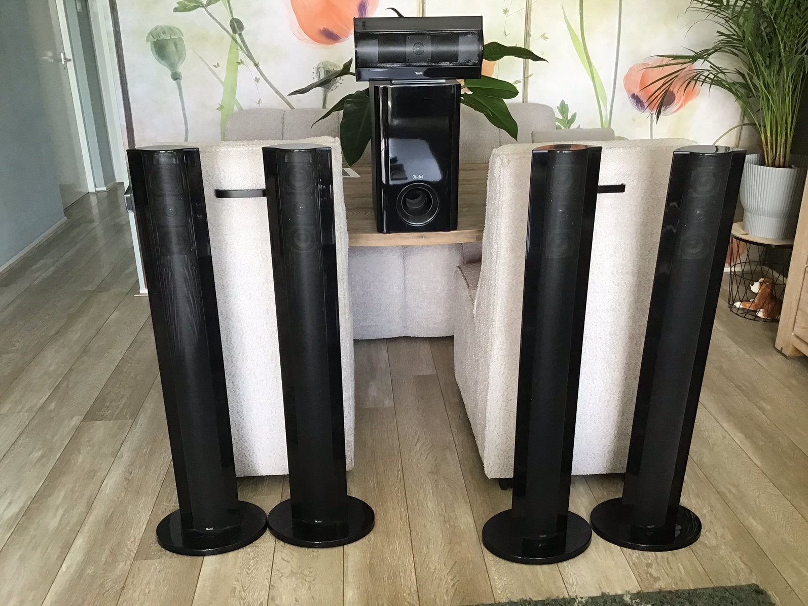 Teufel, Audio, Tv en Foto, Bluetooth, Zo goed als nieuw, Surroundset, Ophalen