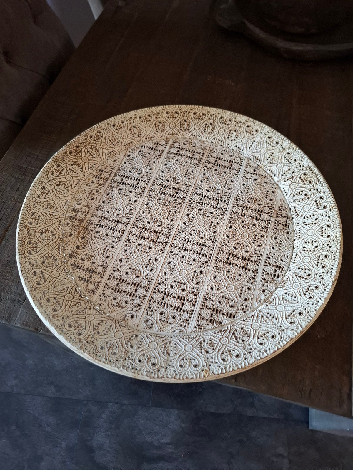 onderbord, Ophalen, Rond, Hout