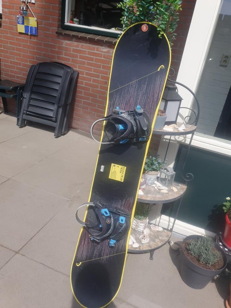 Head snowboard 140cm, Sport en Fitness, Snowboarden, Ophalen of Verzenden, Gebruikt, Board