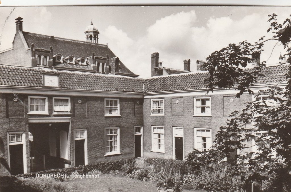 dordrecht- lenghenhof, Ophalen of Verzenden, Voor 1920, Zuid-Holland