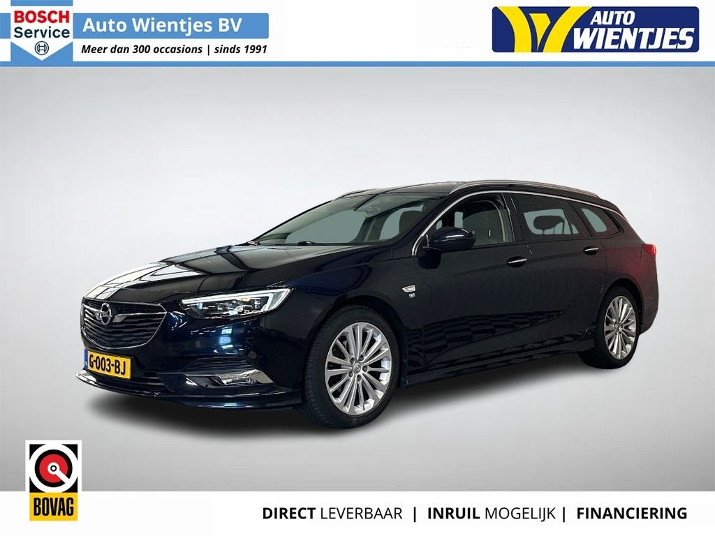 Opel Insignia Sports Tourer 1.5 Turbo Aut | Business Executi, Auto's, Opel, Automaat, Euro 6, 4 cilinders, Blauw