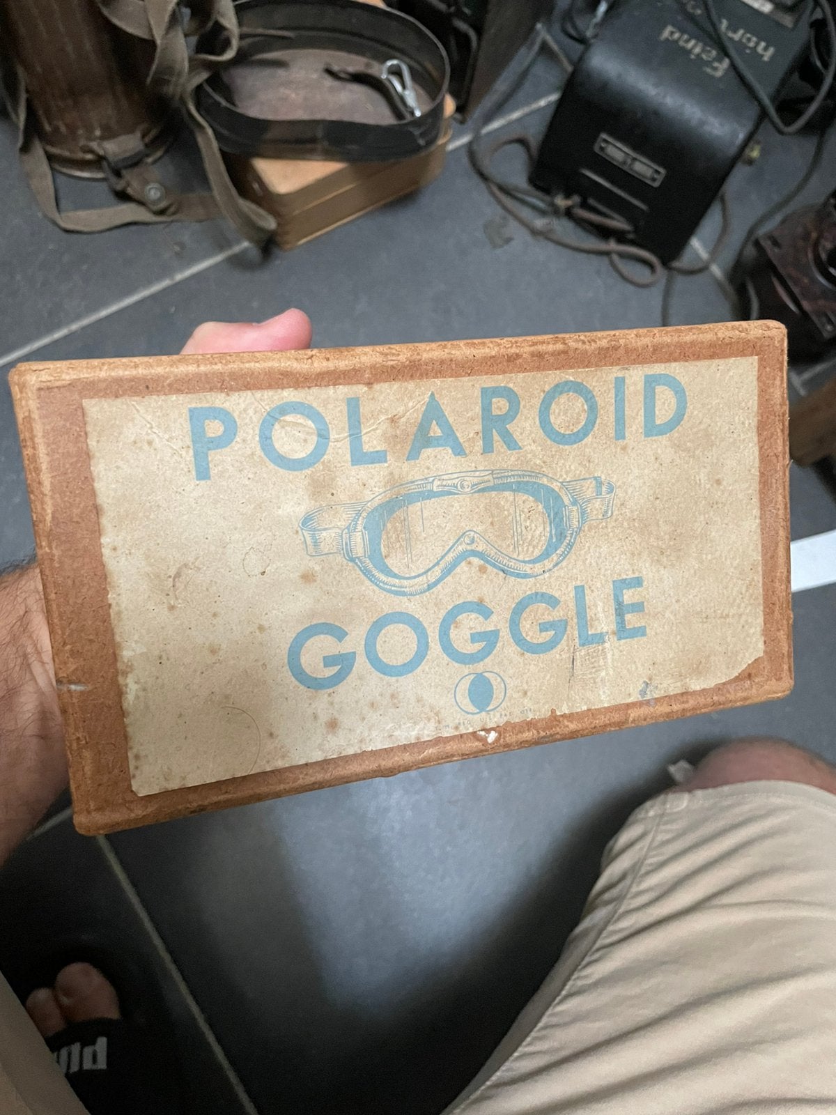 Polaroid goggle 1944, Verzenden, Amerika