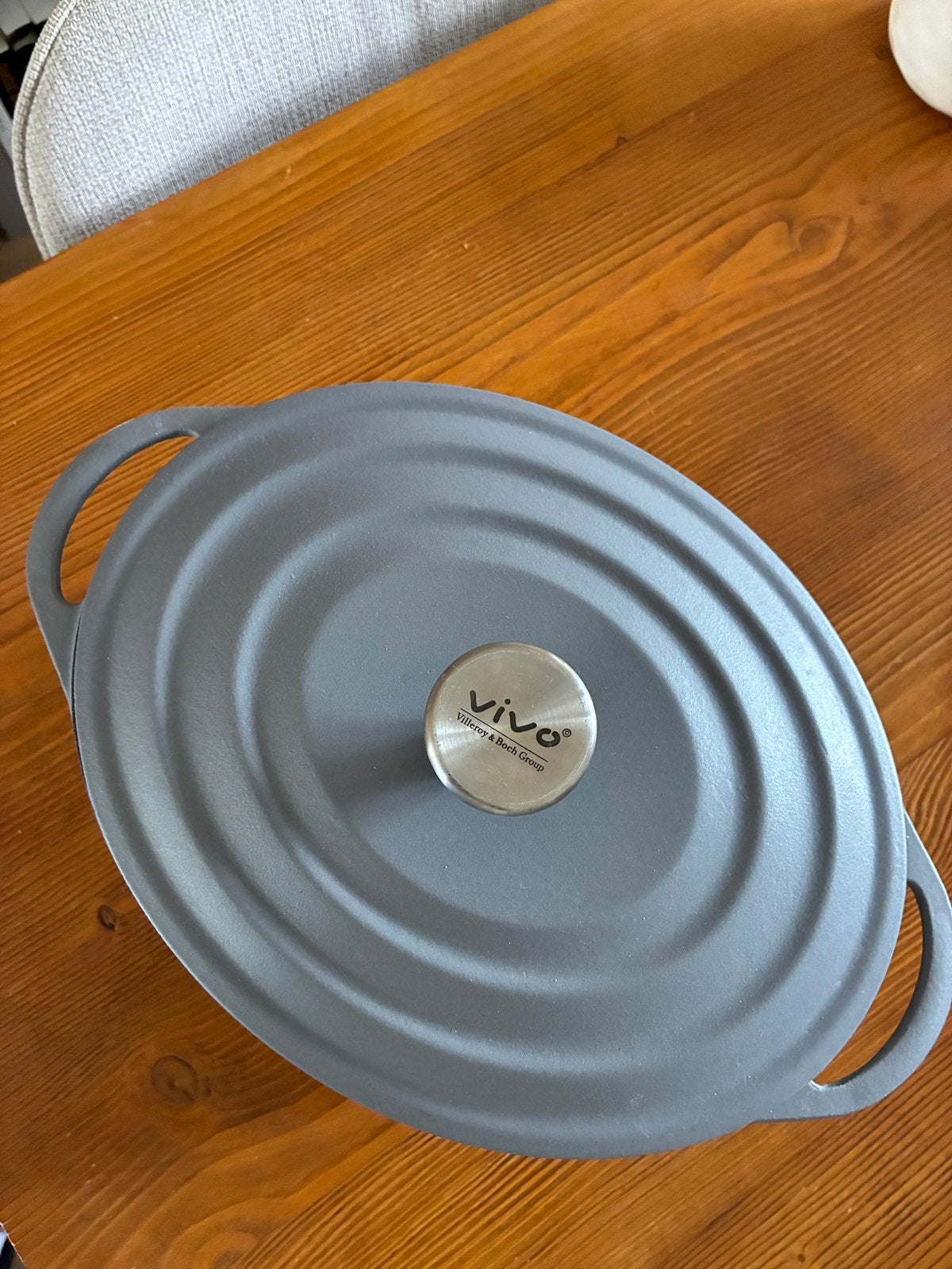 Vivo gietijzeren pan, Ophalen, Zo goed als nieuw, Gietijzer, Koekenpan of Braadpan