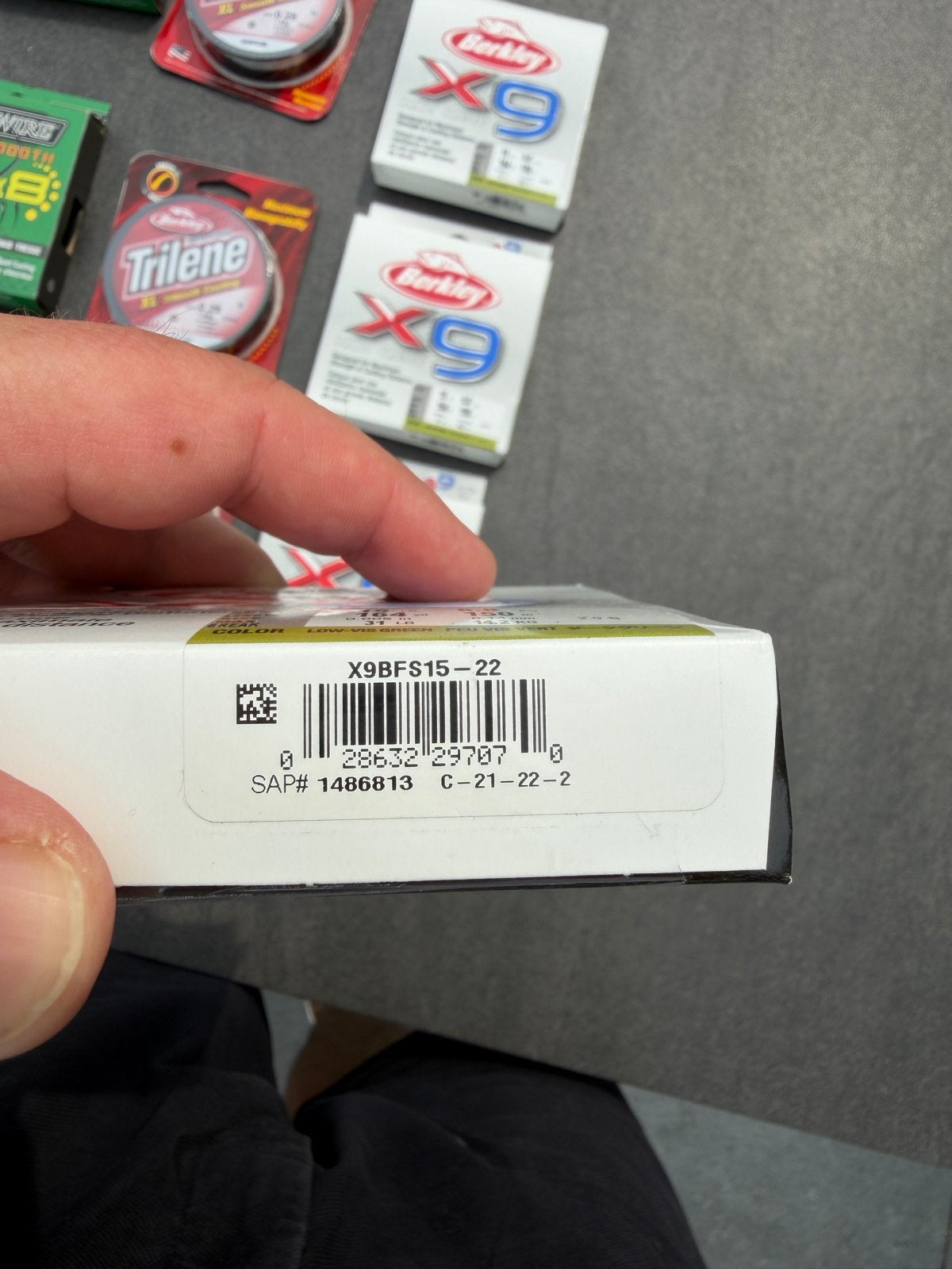 Vislijn: Spiderwire, Berkley Trilene, Berkley X9 (diverse), Ophalen of Verzenden, Nieuw, Vislijn