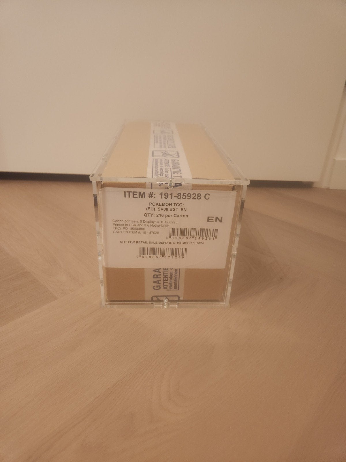 surging sparks booster box case, Ophalen of Verzenden, Nieuw, Boosterbox