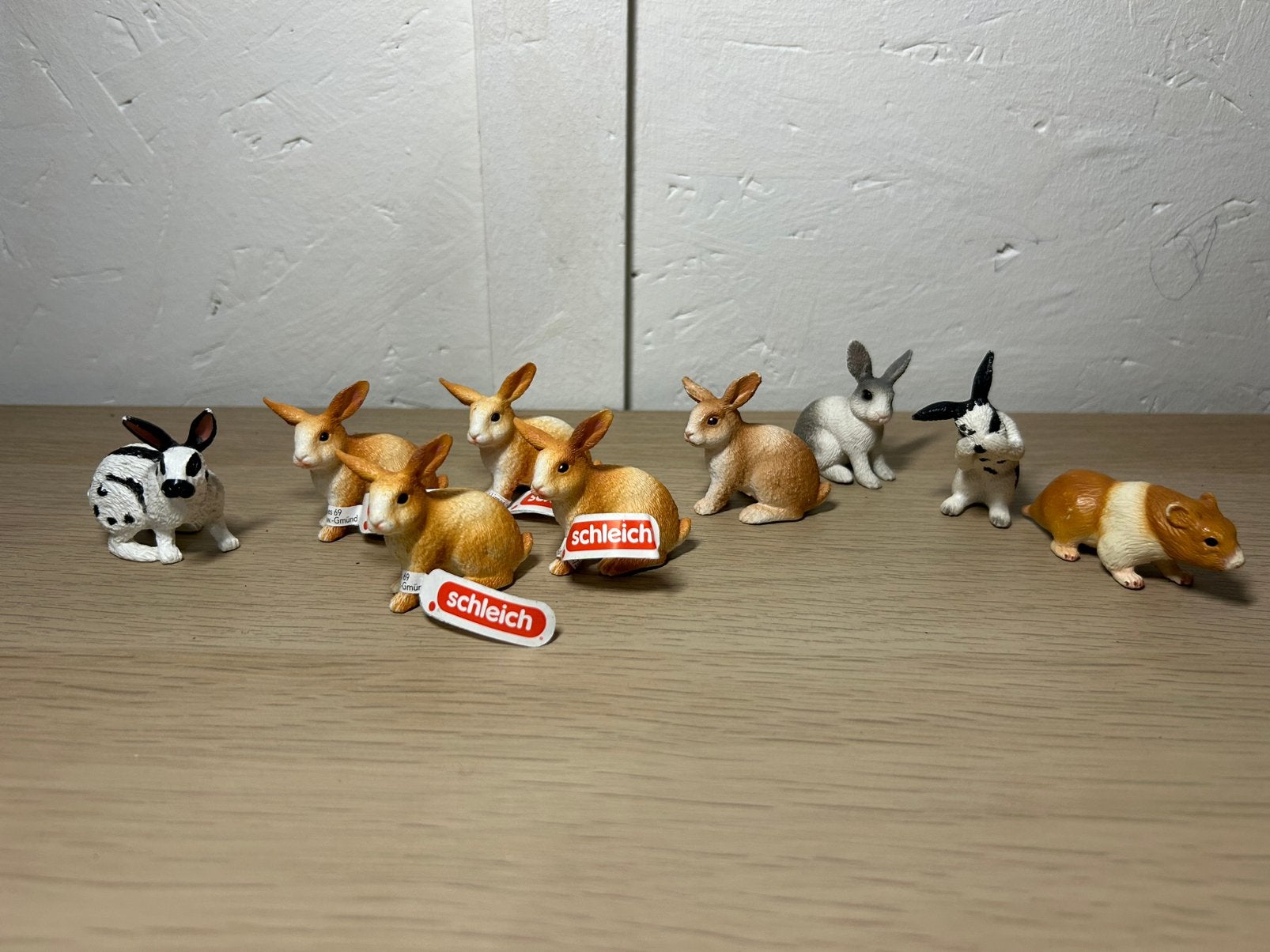 Schleich konijnen, Ophalen of Verzenden, Zo goed als nieuw, Paard, Beeldje of Figuurtje