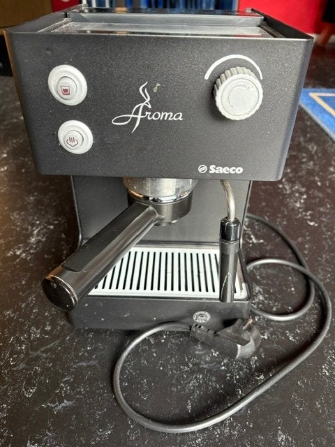 Koffiemachine Saeco, Gebruikt, Koffiemachine, Gemalen koffie, Ophalen of Verzenden