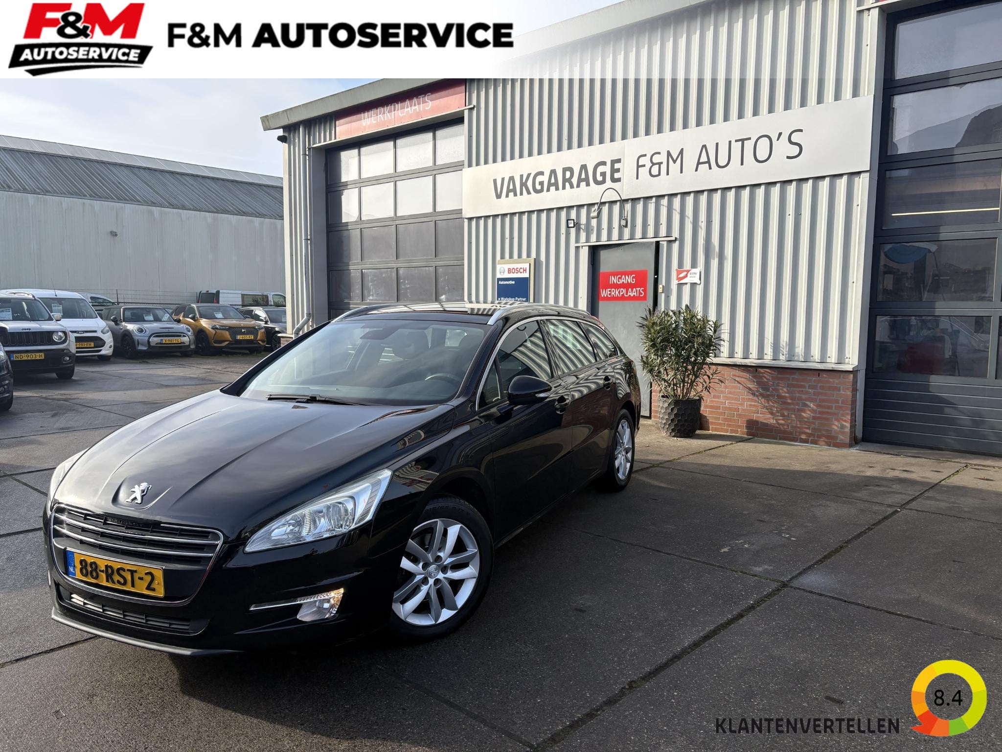 Peugeot 508 SW 1.6 THP Blue Lease Executive EXPORT ONLY!, Auto's, Voorwielaandrijving, Stof, Parkeersensor, Zwart