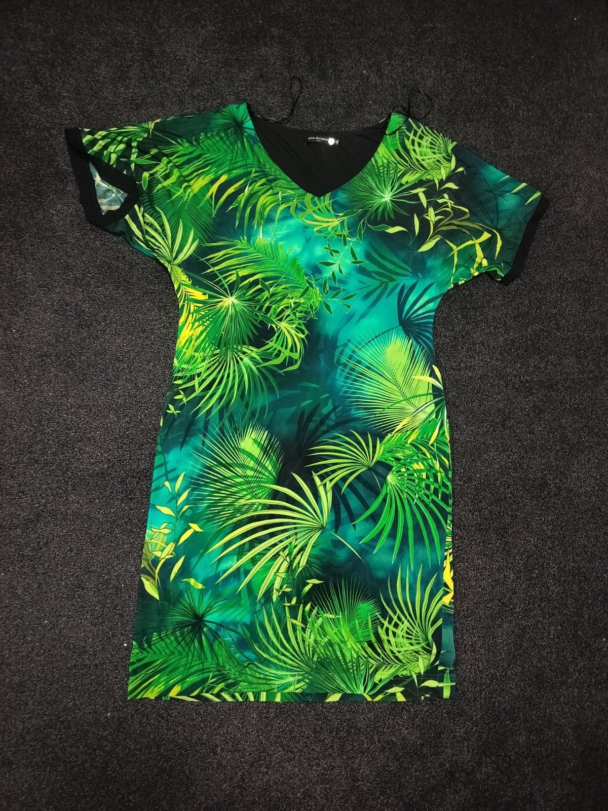 Ana Alcazar Munich jurk met tropische print, Kleding | Dames, Maat 42/44 (L), Ophalen of Verzenden, Zo goed als nieuw, Knielengte