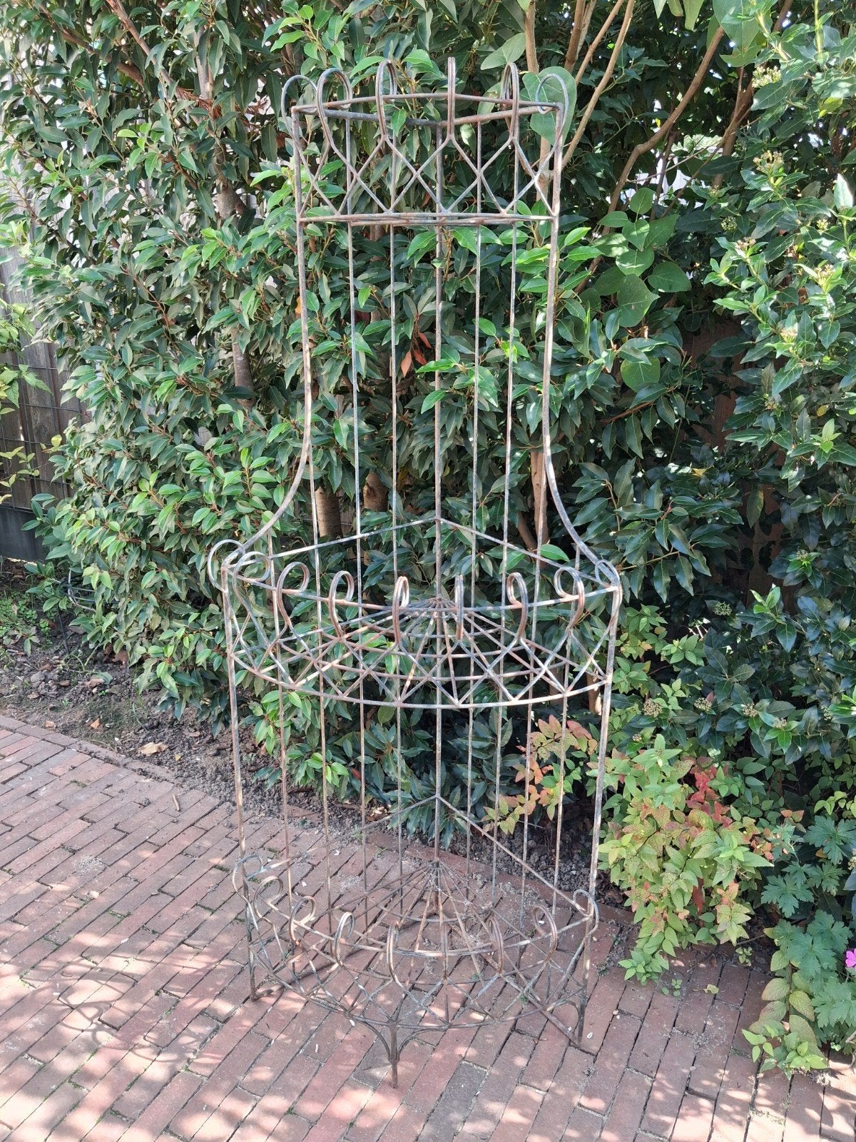 metalen rek ,planten rek, Ophalen, Raster