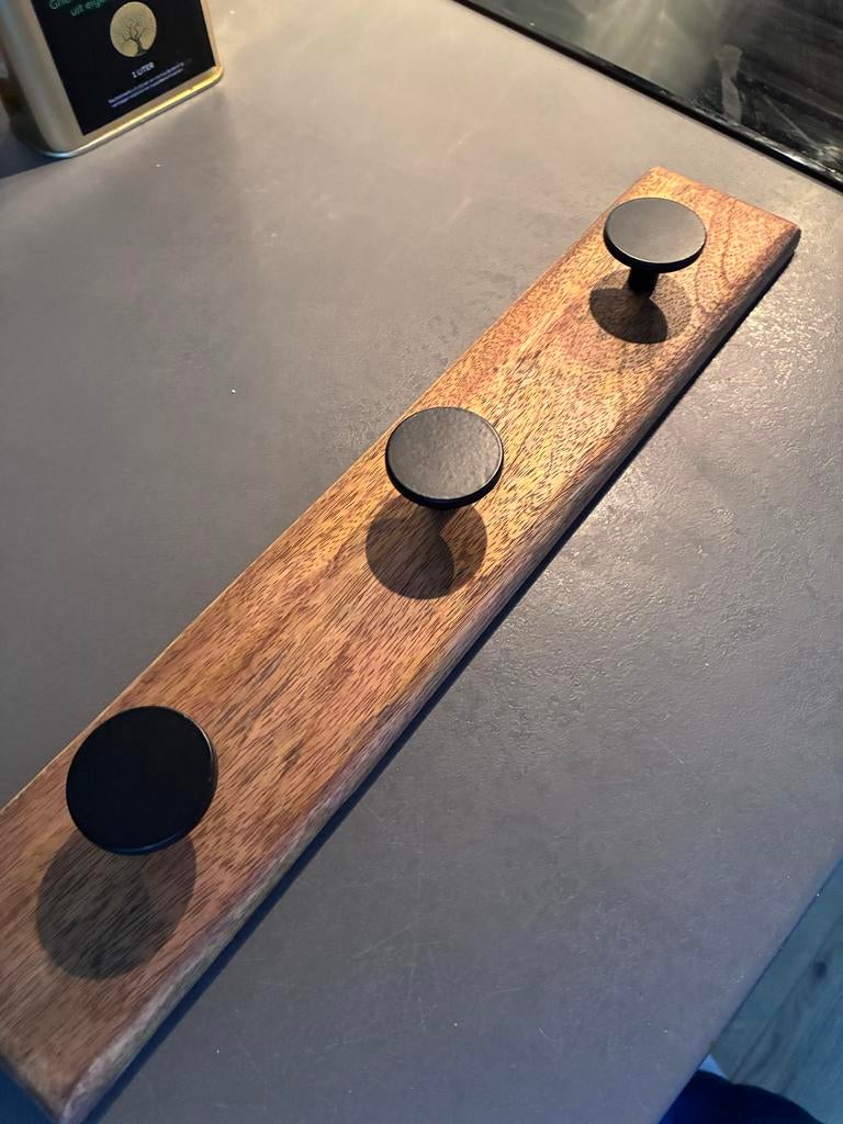 Houten wandkapstok, Zo goed als nieuw, Minder dan 100 cm, Hout, Ophalen